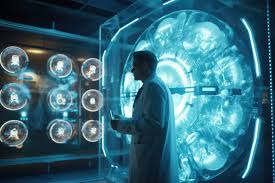 Illustration of AI agents workflow automation in radiology